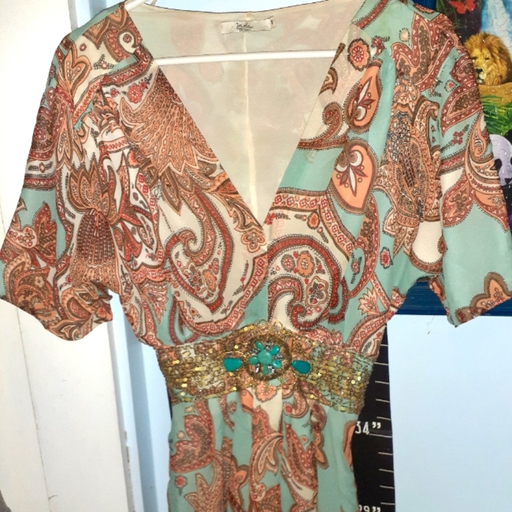 Beautiful boutique paisley dress